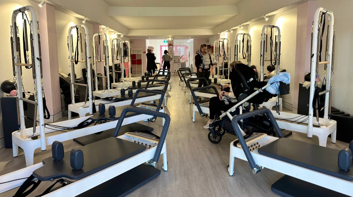 Love Pilates Beecroft Mum and Bub Class Barre Reformer Tower Yoga